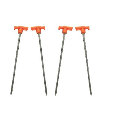 China Steel Orange Tent Pegs 10