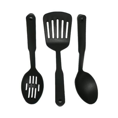 China Lightweight 3-Piece High Temperature Resistance Cooking Equipment Nylon Spatula Kitchen Utensil Set for sale