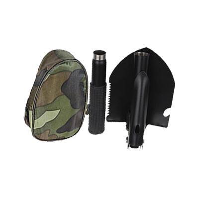 China Multifunctional Folding Outdoor Survival Military Shovel Shovel Camping Emergency Garden Shovel Kit for sale