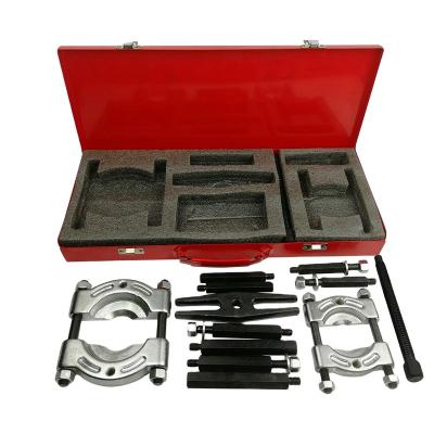 China Chrome Vanadium Steel Industrial Workshop Two Pcs H Type Bearing Separator Puller Removal Tool Kit Set Jaw Gear Puller for sale