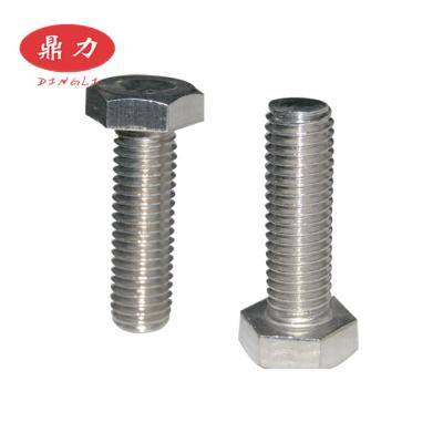 China Hebei Stainless Steel Product Best Quality Galvanized M6-M48 Hex Bolt / Hexagon Head With Hex Nut for sale