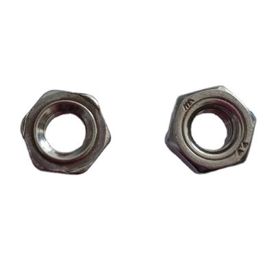 China Heavy industry factory manfactrure carbon steel hex weld nut for sale