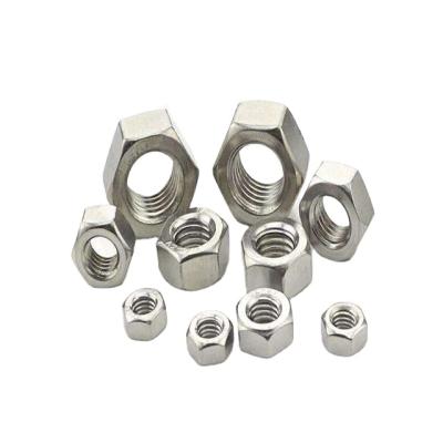 China Heavy Industry Galvanized Carbon Steel Hex Head Nut /Hex Nut DIN 934 M8, M10, M12-M48 for sale