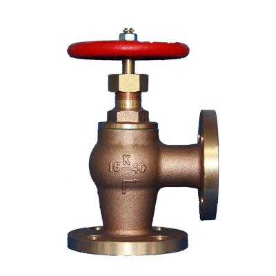 China Marine Bronze Angle SDNR Valve JIS F7410 for sale