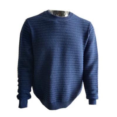 China Wholesale Custom Anti-Wrinkle Heavy Knit Sweaters Casual Mens Knit O-Neck Pullover Sweater for sale