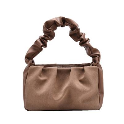 China Fashion 2021 Fashion Cluch Handle Small Purses For Gril Female Candy PU Leather Fitted Handbags Women's Ladies Belt Shoulder for sale