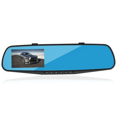 China With G-sensor Rearview Mirror 2.4 Inch Driving Recorder Single Lens HD Dash Cam Car Camera for sale