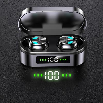 China Perfect TWS Sound High Fidelity Earphone Gaming S10 Mini Headphone Auriculares Power Bank Wireless Earbuds LED Display with CE FCC kc CPE for sale