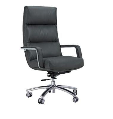 China Foshan Factory Price Best Design High Boss Ergonomic Back Luxury Executive Chair PU Leather Office Rotation Chair for sale