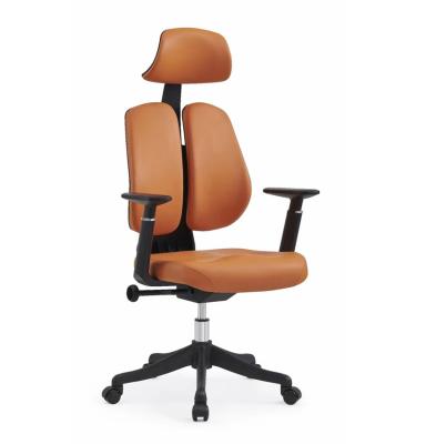 China Low Price Ergonomic PU Leather Office Chair (Height) From China Manufacturer Office Chair Swivel Adjustable Comfortable Massage Chair for sale