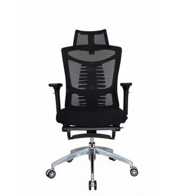 China New Design Recliner 2022 High Mesh Chair 3D Back Ergonomic Armrest Chair Aluminum Recliner Office Chair for sale