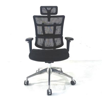 China New Design Wire Control Office Chair Mesh Ergonomic Aluminum Chair 3D Armrest Ergonomic Manufacturer Chair for sale