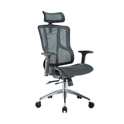 China Hot Selling High-back Mesh Office Chair Ergonomic Chair (Height) Adjustable Economical Comfortable Mesh Chair for sale