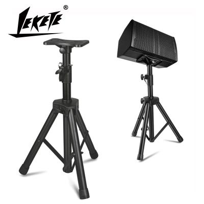 China LEKETE LKT-710 Professional Mini Speaker Stand Adjustable Floor Tripod Stage Speaker Stand for sale