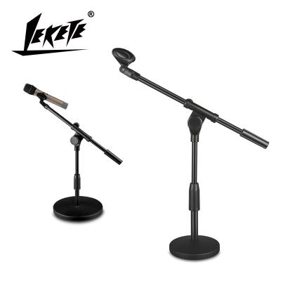 China LEKETE LKT-290 Microphone Stand Metal Disc Arm Microphone Stand Desktop Manufacturer for sale