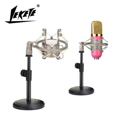 China Wholesale Professional LEKETE LKT-130C Microphone Stand Microphone Shock Mount Holder for sale