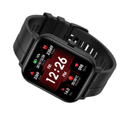 China APP Control 2021 New Design F22 Ip67 Waterproof Smartwatch Gps Sleep Monitor Heart Rate Temperature Sensor Smart Watch for sale