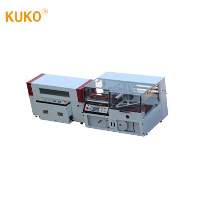 China Small CLOTHING Food Packing Machine , Automatic Vertical L Bar Sealer Shrink Tunnel Packing Machine for sale