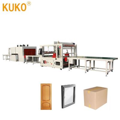 China CLOTHING Automatic Mattress Shrinking Machine Double Side Sealer Full-closed Packing Machine for sale