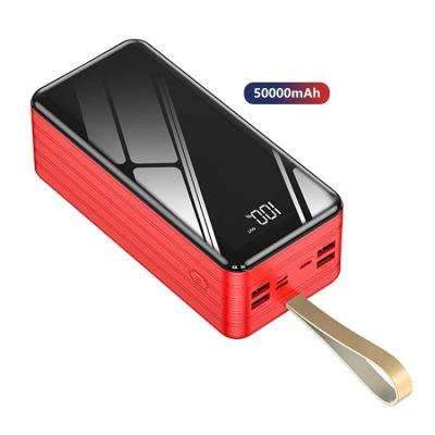 China Fast Charging Support Charging Power Bank 50000 mAh, OEM Wholesale Power Supply with Digital Display and Universal Portable Phone Charger for sale