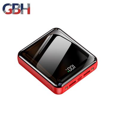 China LED display power bank 10000mah with usb mobile phone power bank mini travel charger for sale