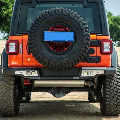 China Oubiao steel for JL Challenger rear bumper, can install 4 LED place lights for sale