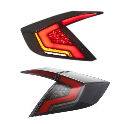 China Automobile lamp Oubiao suitable for LED rear lights. The rear light assembly is compatible with Honda Civic Tenth Generation Car 2016-2021 for sale