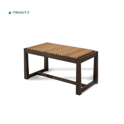 China Modern Custom Made Five Star Solid Wood Wooden Luggage Rack Guest Room Hotel Furniture Luggage Rack For Hotel Bedroom for sale