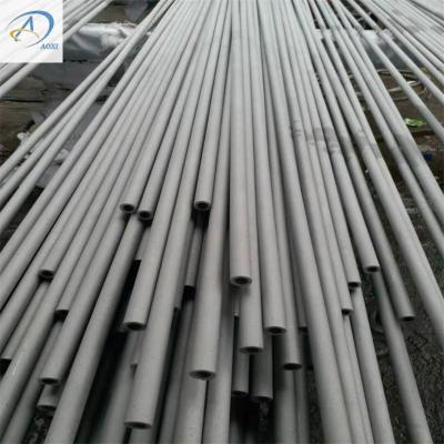 China Titanium Metal Seamless Wall Tube Price Good Heat Exchanger ASTM B337 DIN 17861 Pipe Acid Surface Inside Pure Technique External Welding Color for sale