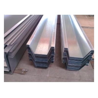 China Stainless Steel Industrial Wholesale Roof Square Industry Factory Porcelain Rain Gutter for sale