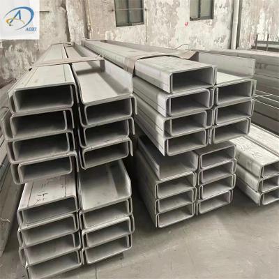 China Top supplier for steel channels with standard ASTM309S/EN316 50*37*5.438kg/m~400*104*71.488 for sale