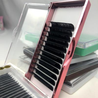 China Natural In Korea Stock Fast Delivery Lash Full Set Eyelash Extensions 8-13mm Tray Matt Mixed 0.05 Silk Lashes for sale