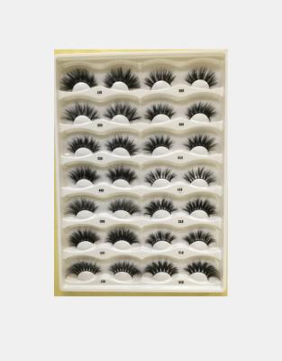 China 100% Real 3D Handmade Luxurious Soft Natural Mink Eyelashes for sale