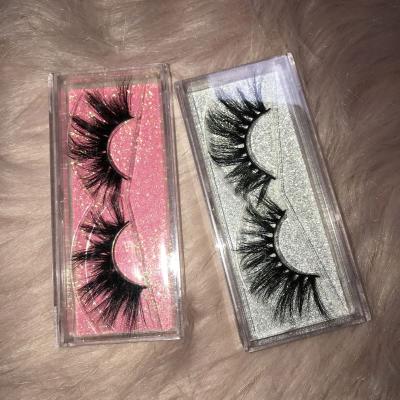 China High quality label 4D 6D 5D Mink Eyelashes of the characteristic 25mm Mink Eyelash False Eyelashes Private for sale