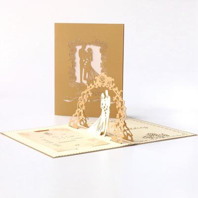 China America Custom Luxury Wedding Invitation Cards Templates Cards For Invitation Wedding for sale