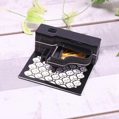 China New Next Loose Leaf Piano 3D Note Sticky Note Pads For Birthday Gift for sale