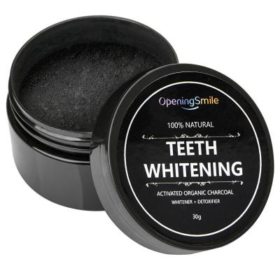 China Natural Natural Whitening Smoke Stain Removal Powder Activated Charcoal Teeth Whitening Powder for sale