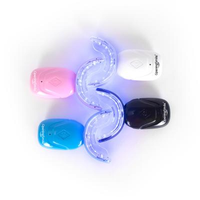 China Reusable OpeningSmile LED Teeth Whitening Accelerator Light Red Blue Teeth Whitening Led Kit for sale