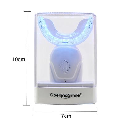 China 2021 Professional Reusable Private Label White Teeth Whitening Led Light Dual Color Blue and Red 32 LED Light Teeth Whitening Led Light for sale