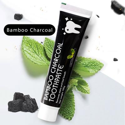 China Whitening Kit Bamboo Activated Charcoal Edible Grade OS-PT-01 Brush Natural Organic Whitening Toothpaste for sale