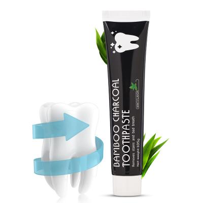 China Factory Activated Charcoal Stain Removal Professional Teeth Whitening Whitening Toothpaste for Home and Travel for sale