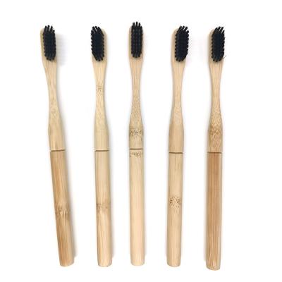 China 100% oranic wholesale natural eco-friendly biodegradable replacement main brush bamboo toothbrush for sale