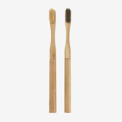 China Biodegradable High Quality Biodegradable Bamboo Toothbrush With Replaceable Head Removable Charcoal Bamboo Toothbrush for sale