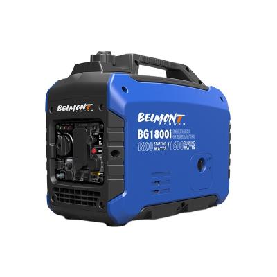 China BG-1800Q Factory Direct Supply Good Quality Guaranteed Extremely Quiet 1.7KW 50hz 60hz Portable Gasoline Mini Generators BG-1800 for sale