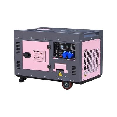 China Popular Decorative Free Sample 24 Hours Duty 7.5 Kw Diesel Generator For Home Back BD-11000SE for sale