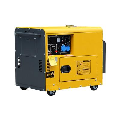 China Innovative Design 24 Hours Diesel Fuel 3600rpm Good Service Light 6 KW Diesel Generator BD-8500SE for sale