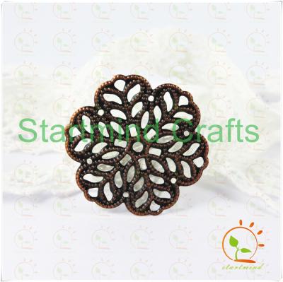 China Europe metal flower for scrapbook for sale