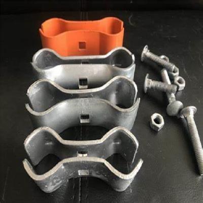 China Scaffold Forged Sleeve Couplers Painted Scaffolding Pipe Clamp for sale