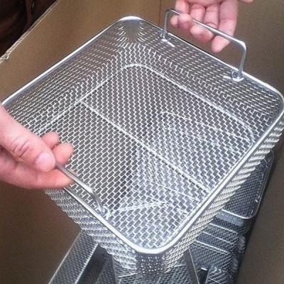 China Stainless Steel Wire Basket/Wire Mesh Basket/Disinfection Basket/Sterilization Basket for sale