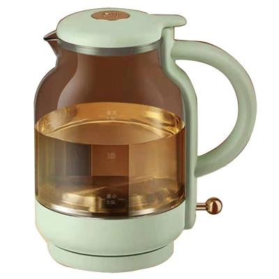 China 360 Degree Electric Tea Kettle Kitchen Appliances Degree Glass Kettle Electric Glass Tea Kettle Bottom Rotating Glass for sale